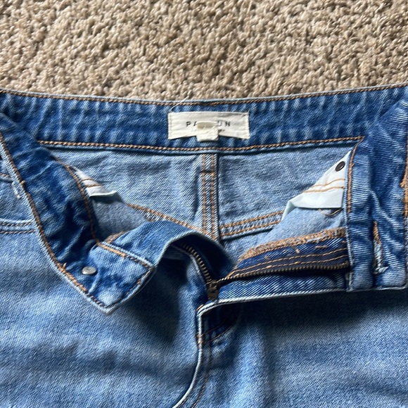 PacSun Ripped Jean Skirt - Picture 5 of 6